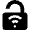 Wifi Network Security Unlock Icon from Nova Solid Set