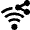 Wifi Network Share Icon from Nova Line Set