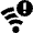 Wifi Network Warning Error Icon from Nova Solid Set