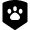 Wildlife Protection Shield Icon from Nova Solid Set