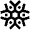 Cold Snow Icon from Atlas Line Set