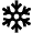 Cold Snowflake Icon from Atlas Line Set
