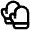 Gloves Icon from Atlas Line Set