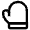 Snow Gloves Icon from Atlas Line Set