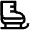 Snow Skate Icon from Atlas Line Set