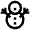 Snowman Icon from Atlas Line Set
