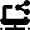 Network Laptop Share Icon from Nova Solid Set