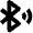 Wireless Network Bluetooth Icon from Nova Solid Set