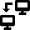 Wireless Network File Transfer Personal Computer 1 Icon from Nova Solid Set