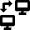 Wireless Network File Transfer Personal Computer Icon from Nova Solid Set
