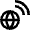 Globe Wireless Wifi Icon from Nova Line Set