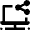 Network Laptop Share Icon from Nova Line Set