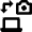 Wireless Network File Transfer Camera Icon from Nova Line Set