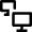Wireless Network Server Client Icon from Nova Line Set