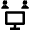 Wireless Network Share Personal Computer Icon from Nova Line Set