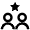 Two People Star Icon from Atlas Line Set