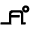 Cow Pose Icon from Atlas Line Set