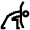 Half Moon Pose Icon from Atlas Line Set