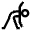 Triangle Pose Icon from Atlas Line Set