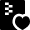 File Compress Favorite Heart Icon from Nova Solid Set