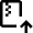 File Compress Upload Icon from Nova Line Set