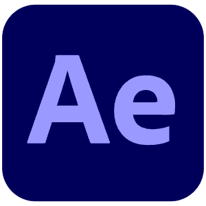 Adobe After Effects Icon from SVG Logos Set