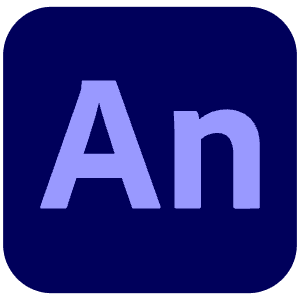 Adobe Animate Icon from SVG Logos Set