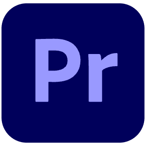 Adobe Premiere Icon from SVG Logos Set