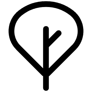 African Tree Icon from Iconoir Regular Set