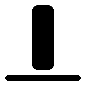 Align Bottom Icon from Bootstrap Set