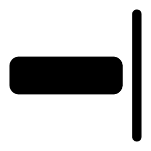 Align End Icon from Bootstrap Set