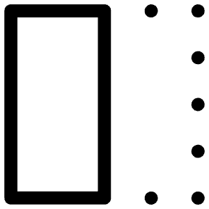 Align Left Box Icon from Iconoir Regular Set