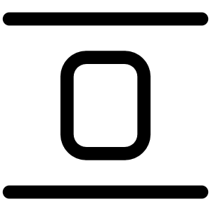 Align Vertical Spacing Icon from Iconoir Regular Set