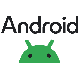 Android Vertical Icon from SVG Logos Set