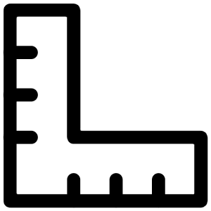 Angle Tool Icon from Iconoir Regular Set