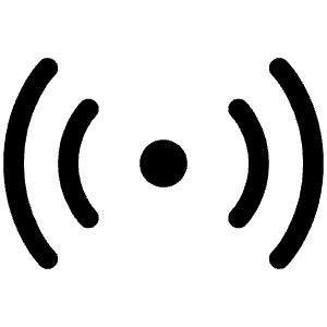 Antenna Signal Icon from Iconoir Regular Set