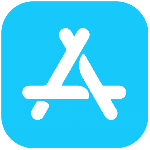 Apple App Store Icon from SVG Logos Set