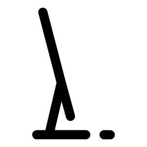 Apple Imac 2021 Side Icon from Iconoir Regular Set