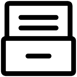 Archive Icon from Iconoir Regular Set