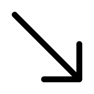 Arrow Down Right Icon from Bootstrap Set