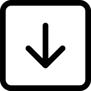 Arrow Down Square Icon from Bootstrap Set