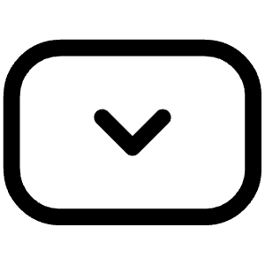Arrow Down Tag Icon from Iconoir Regular Set