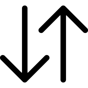 Arrow Down Up Icon from Bootstrap Set