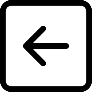 Arrow Left Square Icon from Bootstrap Set
