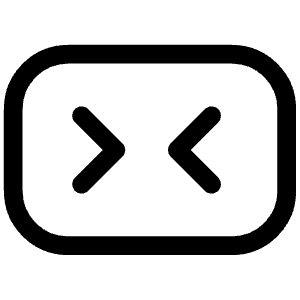 Arrow Reduce Tag Icon from Iconoir Regular Set