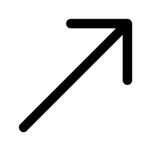 Arrow Up Right Icon from Bootstrap Set