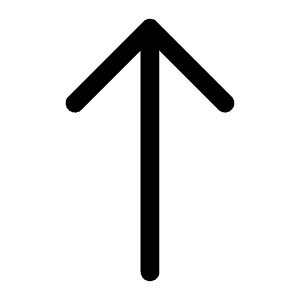 Arrow Up Icon from Bootstrap Set