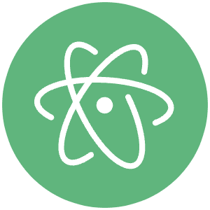 Atom Icon Icon from SVG Logos Set