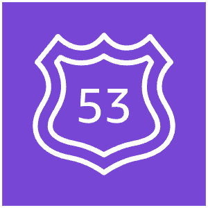 Aws Route53 Icon from SVG Logos Set