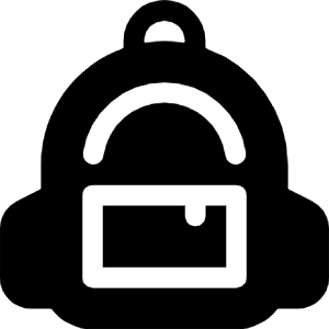 Backpack2 Fill Icon from Bootstrap Set